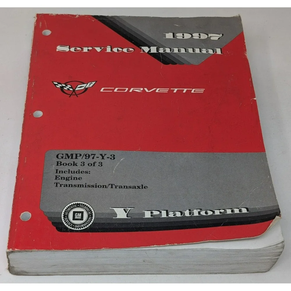 1997 Chevrolet Corvette Service Manual GMP/97-Y-3 Book 3 Engine Transmission VTG